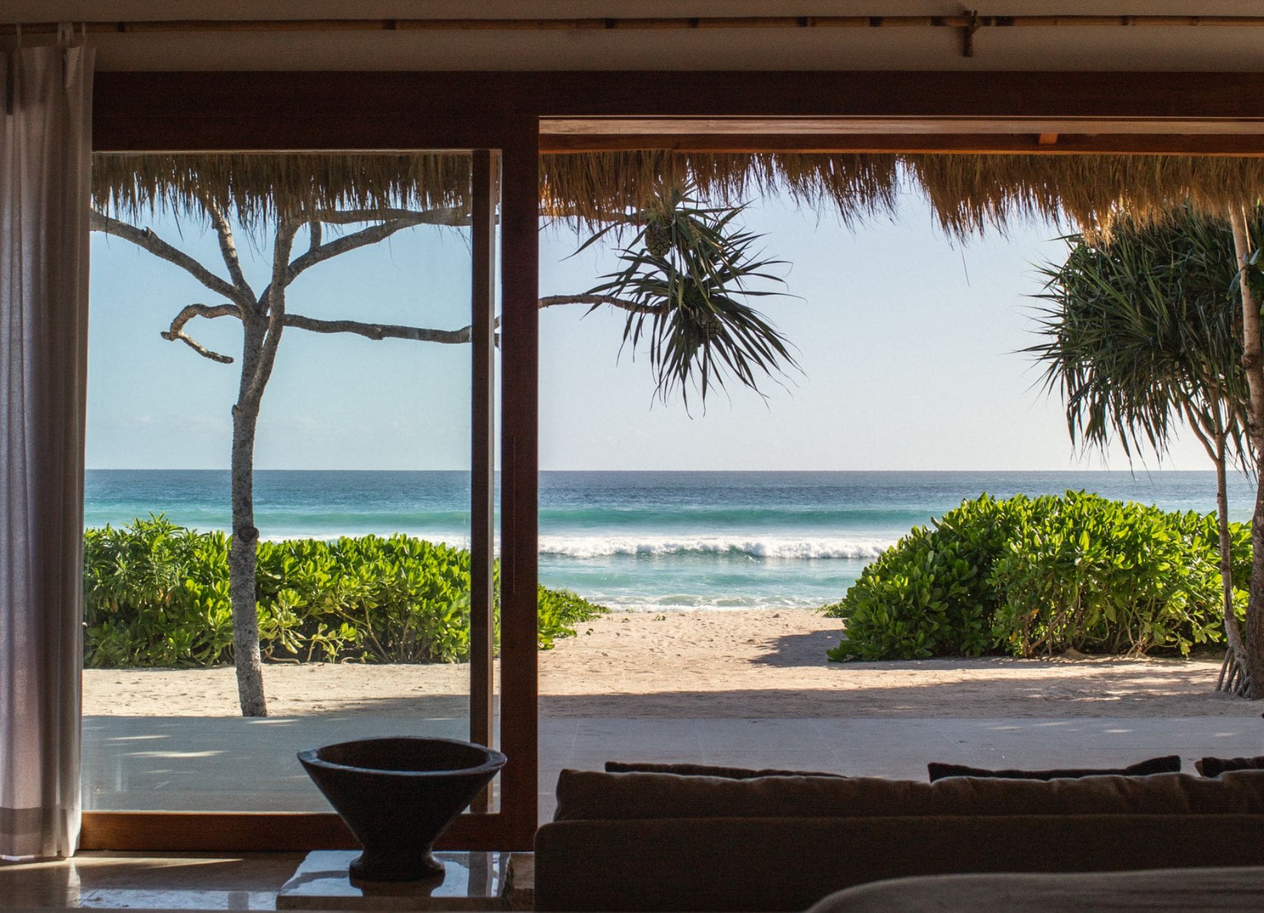 bedroom villa view in sumba island