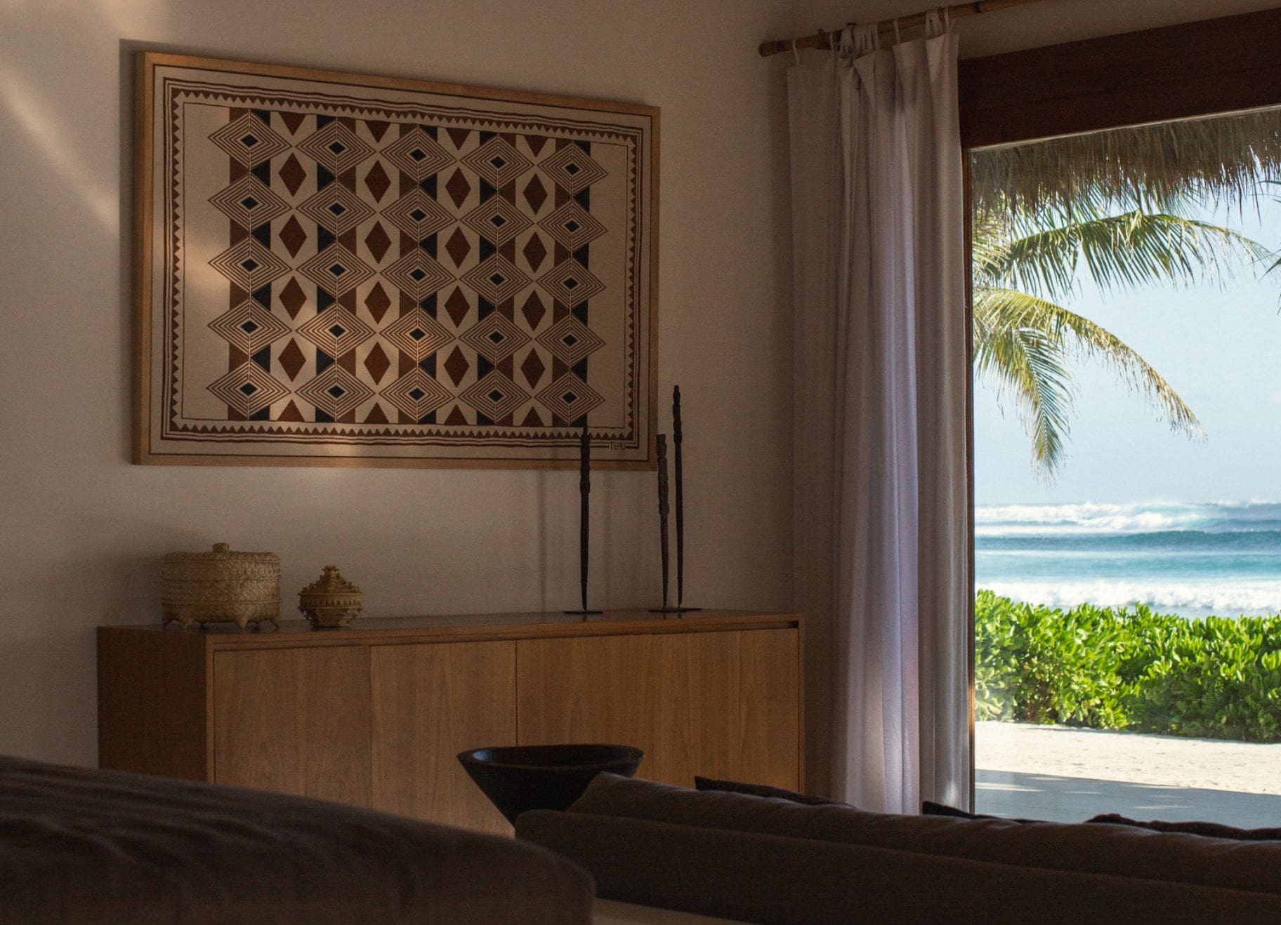 bedroom villa view in sumba island